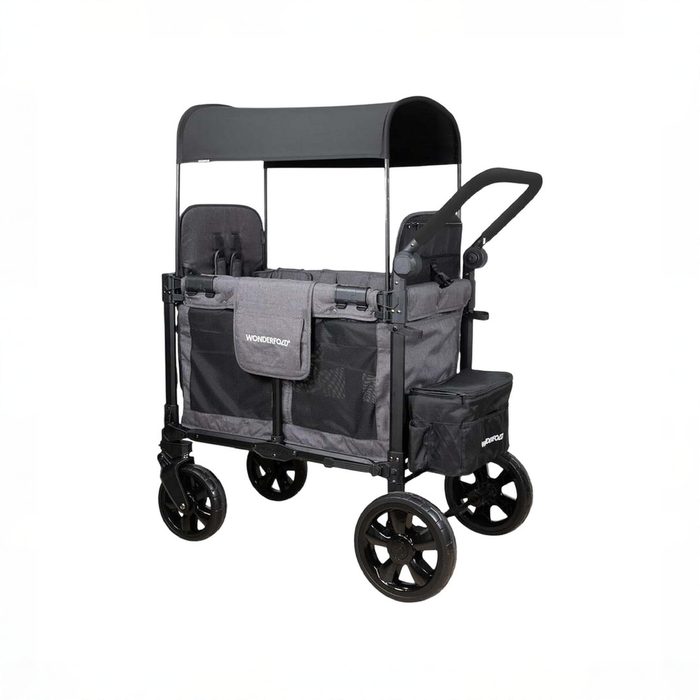 Shop Wonderfold W2 Elite Pro Stroller Wagon, 2024, Charcoal Gray at GoodBuy Gear