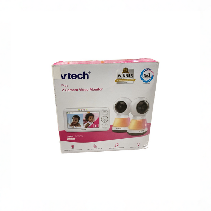 Shop VTech VM5255-2 Video Baby Monitor, 5" LCD display at GoodBuy Gear