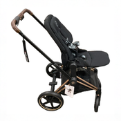 Shop Cybex E-PRIAM Electric Stroller, 2026, Rose Gold, Sepia Black, with Battery at GoodBuy Gear