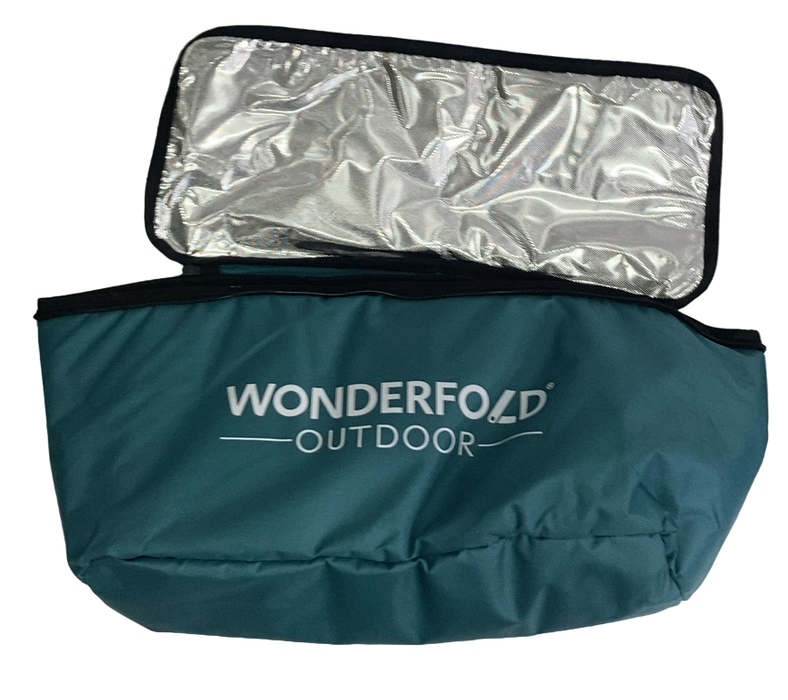 Wonderfold S3 Outdoor Utility Wagon, Hunter Green & Gray