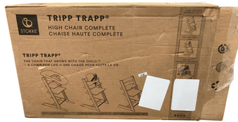 Shop Stokke Tripp Trapp Complete High Chair, Natural, Dots Grey, 2 at GoodBuy Gear