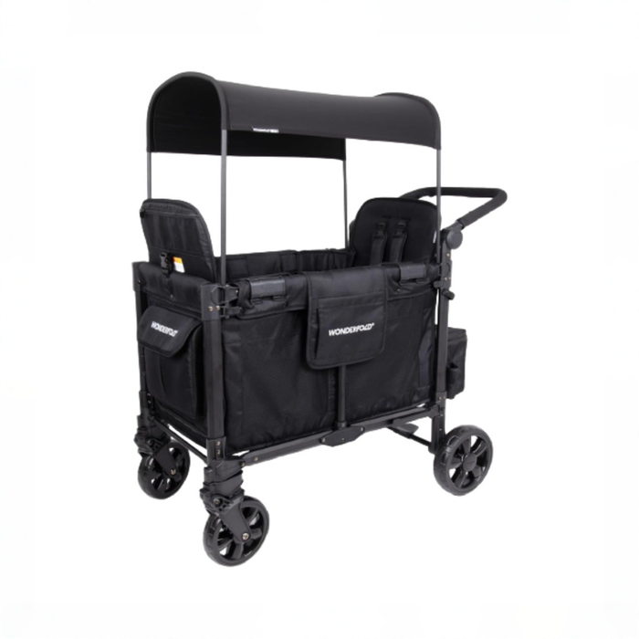 Shop Wonderfold W2 Elite Pro Stroller Wagon, 2026, Jet Black at GoodBuy Gear