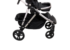 Shop Mockingbird Single to Double 2.0 Stroller, 2025, Silver With Penny Leather, Sky, Watercolor Drops at GoodBuy Gear