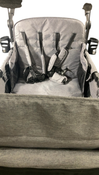 Shop Delta Children Jeep Deluxe Wrangler Wagon Stroller with Cooler Bag and Parent Organizer, 4 Seater, Grey at GoodBuy Gear