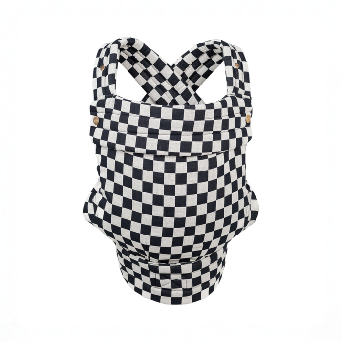Shop Mabē The Monarch Carrier, Ebony Check at GoodBuy Gear