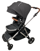 Shop Mockingbird Single to Double 2.0 Stroller, 2024, Black, Silver With Penny Leather, Windowpane at GoodBuy Gear