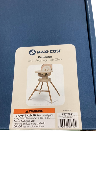 Shop Maxi-Cosi Kiskadee 360 Rotating Highchair, Natural Heritage at GoodBuy Gear