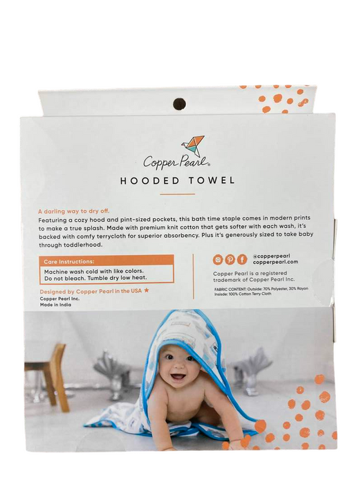 Shop Copper Pearl Knit Hooded Towel, Twinkle at GoodBuy Gear