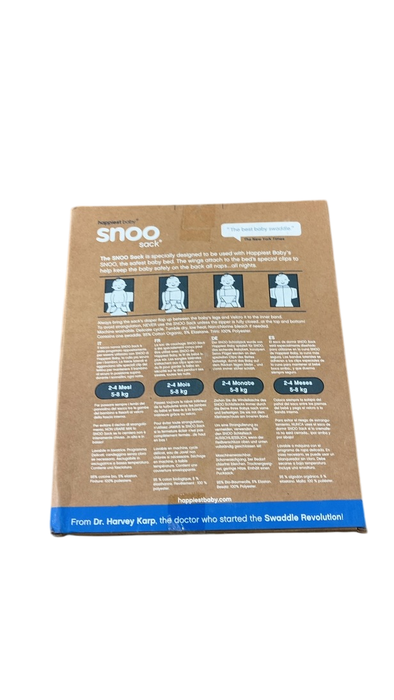 Shop Happiest Baby SNOO Sack, Charcoal Planets, Medium (12-18 lbs) at GoodBuy Gear