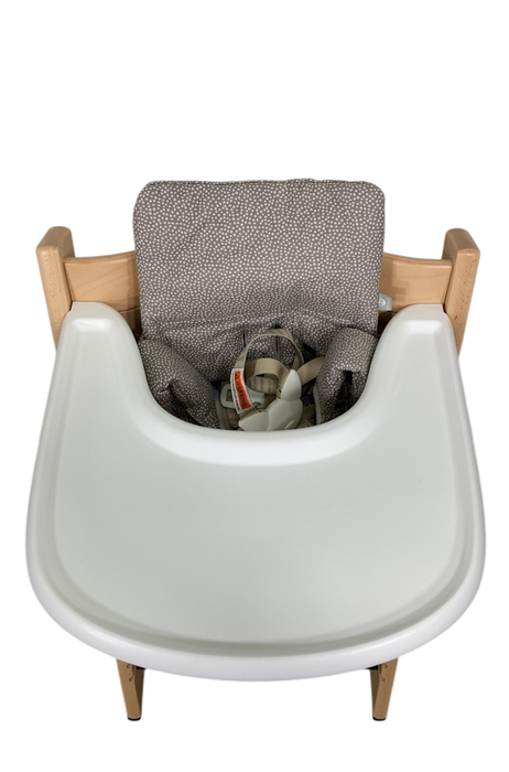 Shop Stokke Tripp Trapp Complete High Chair, 1, Dots Grey, Natural at GoodBuy Gear