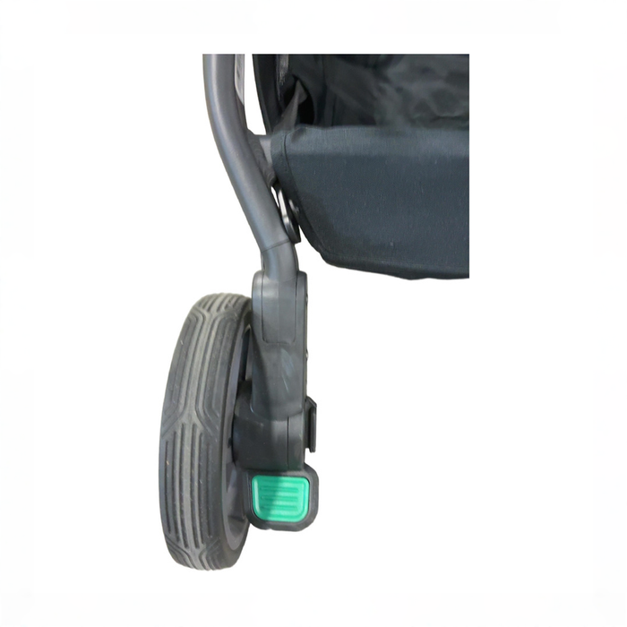 Shop UPPAbaby MINU V3 Stroller, 2025, Jake (Charcoal/Black) at GoodBuy Gear
