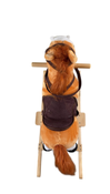 Shop Qaba Kids Plush Ride On Rocking Horse Chair With Nursery Rhyme Sounds at GoodBuy Gear