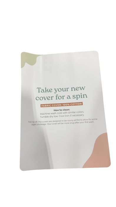 Shop Toki Kids Mega Mat Cover 55"x55", Rainbow Peach at GoodBuy Gear
