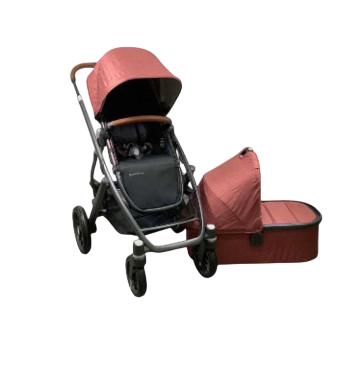 uppababy vista v2 lucy UPPAbaby VISTA V2 Stroller, 2022, Lucy (Rosewood Melange)