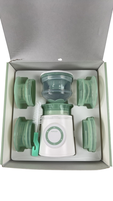 Shop Momcozy MW03 Portable Bottle Warmer, White/Sage at GoodBuy Gear