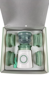Shop Momcozy MW03 Portable Bottle Warmer, White/Sage at GoodBuy Gear