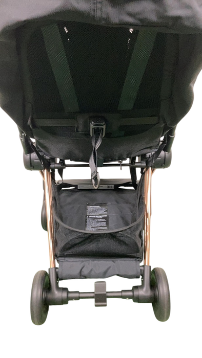 Shop Cybex Coya Stroller, 2023, Rose Gold, Sepia Black at GoodBuy Gear
