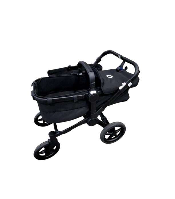 Shop Bugaboo Donkey 5 Mono Stroller, Black, Midnight Black, 2024, without Canopy at GoodBuy Gear