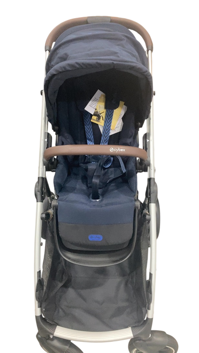 Shop DRAFT - Cybex Gazelle S Modular Stroller, 2025, Navy Blue, Silver Frame at GoodBuy Gear