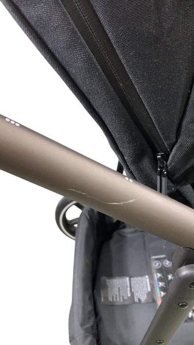 Shop Cybex Gazelle S Modular Stroller, 2022, Moon Black, Taupe Frame at GoodBuy Gear