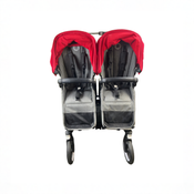 Shop Bugaboo Donkey 3 Duo Stroller, Aluminium, Grey Melange, red, unknown at GoodBuy Gear