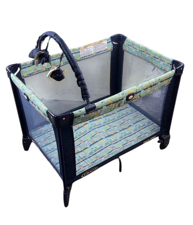 graco safari double stroller Graco Pack 'n Play On The Go Playard, Teal Safari Animals