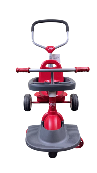 Shop Radio Flyer 4-in-1 Stroll 'n Trike, Push and Pedal Tricycle (481T), Red at GoodBuy Gear