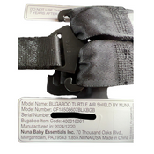 Shop Bugaboo Turtle Air Shield by Nuna Car Seat, 2024, Black at GoodBuy Gear
