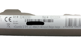 Shop Cybex e-Gazelle S Stroller, 2024, Almond Beige, Taupe at GoodBuy Gear