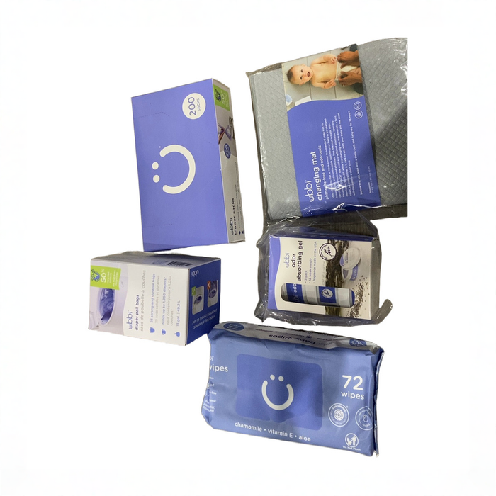 Shop Ubbi Diaper Pail Value Gift Set, Matte White at GoodBuy Gear