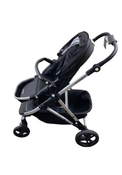 Shop Mockingbird Single 2.0 Stroller, 2025, Black, Silver With Black Leather, Windowpane at GoodBuy Gear