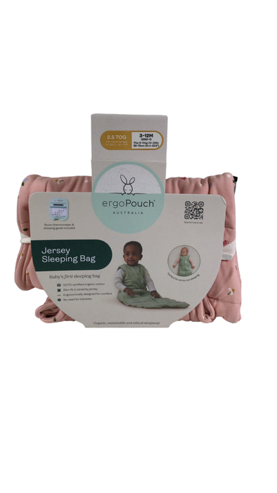 Shop ErgoPouch Jersey Sleeping Bag 2.5 TOG, 3-12 months, Daisies at GoodBuy Gear