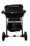 Shop Mockingbird Single to Double 2.0 Stroller, 2024, Black, Silver With Black Leather, Windowpane at GoodBuy Gear