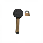 Shop DRAFT - Canopy Handheld Filtered Shower Head & Scalp Massager, Brass at GoodBuy Gear