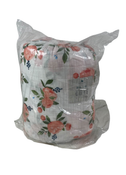 Shop Little Unicorn Deluxe Muslin Quilted Throw, Watercolor Roses at GoodBuy Gear