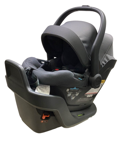 used UPPAbaby MESA MAX Infant Car Seat and Base, 2023, PureTech Greyson