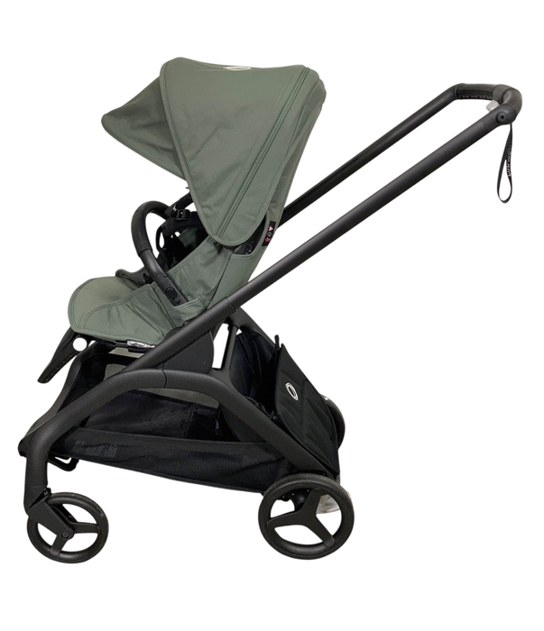 Shop Bugaboo Dragonfly Stroller, 2023, Black, Forest Green, Forest Green at GoodBuy Gear
