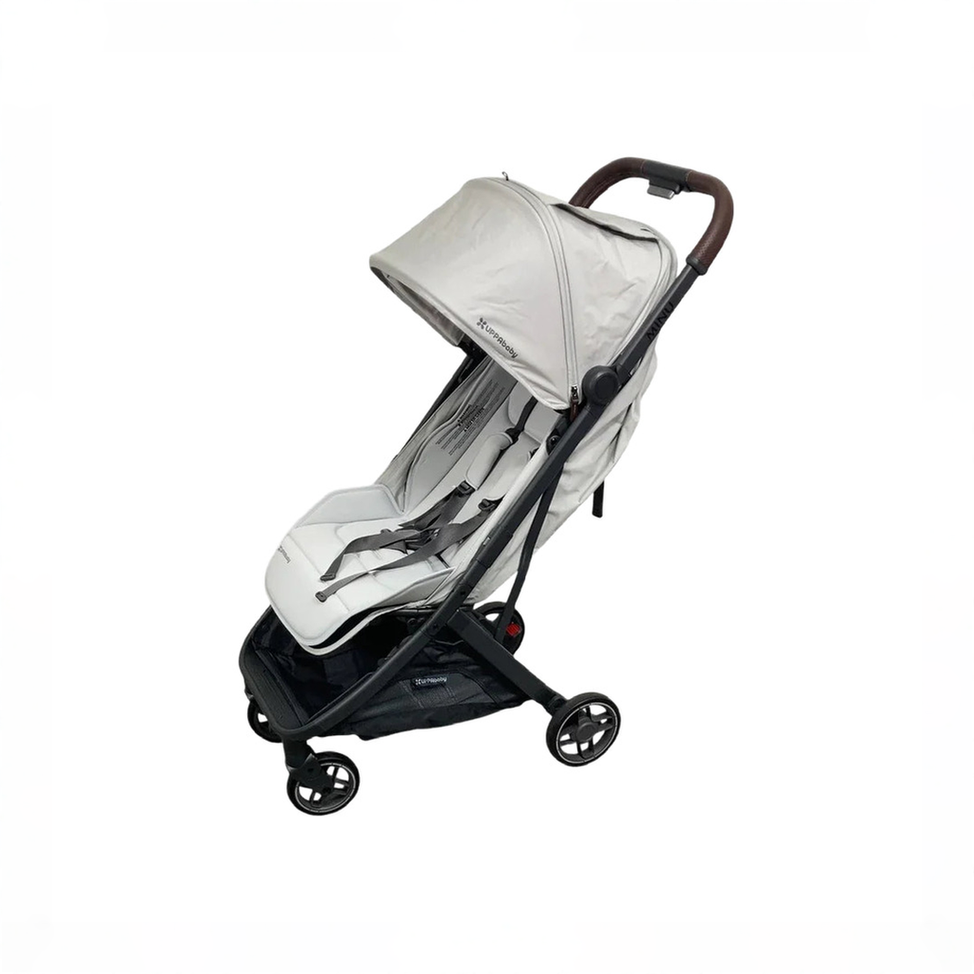 UPPAbaby MINU V3 Stroller, 2025, Savannah (Pearl Gray Jacquard)