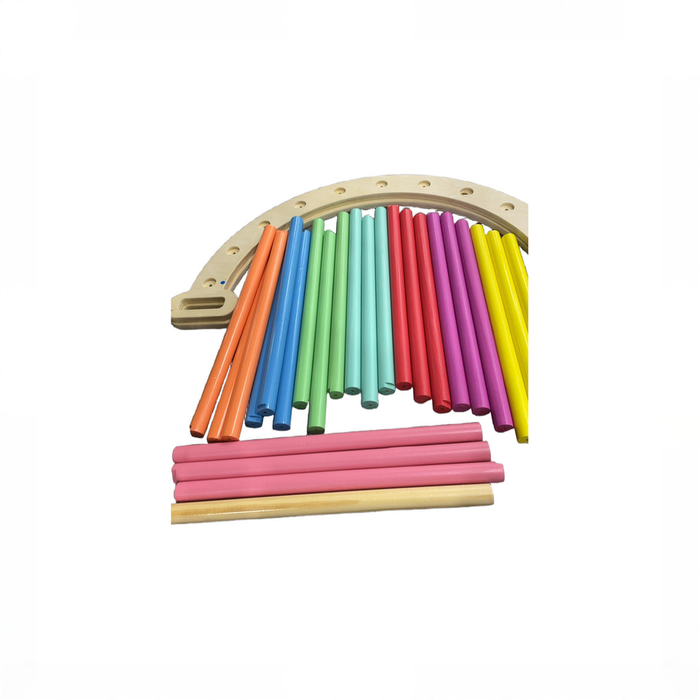 Shop Tiny Land 3-in-1 Montessori Climbing Set, Rainbow at GoodBuy Gear