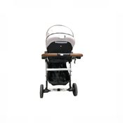 Shop DRAFT - Mockingbird Single to Double 2.0 Stroller, 2025, Grey, Night Stars, Silver With Penny Leather at GoodBuy Gear