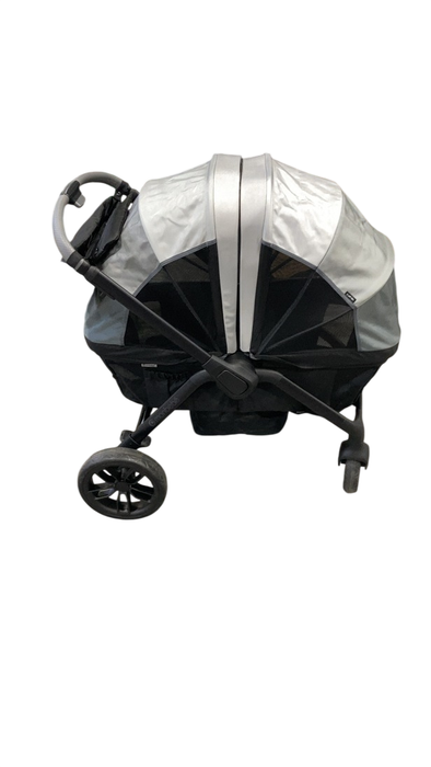 Shop Monbebe Everyday Outings Wagon Stroller, 2023, Cobblestone Gray at GoodBuy Gear