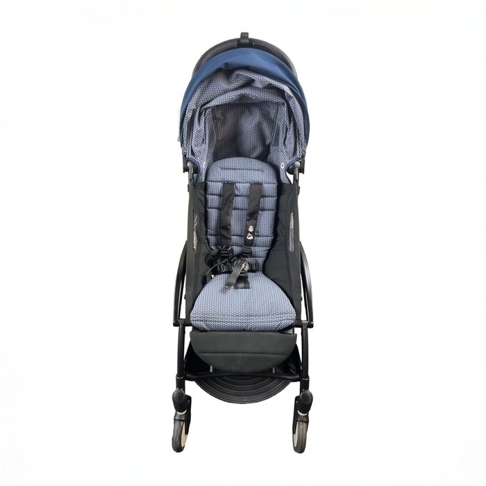 Shop Babyzen YOYO2 Complete Stroller, 2022, Black and Blue AirFrance at GoodBuy Gear