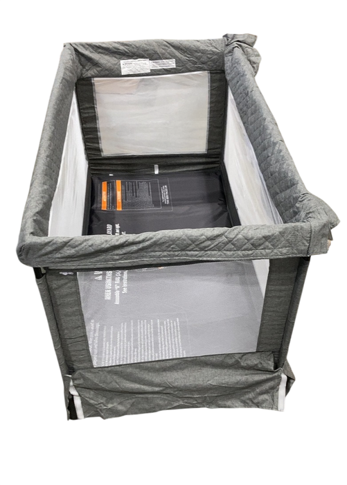 Shop Baby Delight Lunaire Full Size Mesh Crib and Playard, Charcoal Tweed at GoodBuy Gear