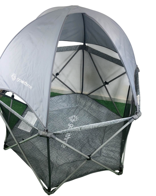Shop Baby Delight Go With Me Eclipse Portable Playard, Deluxe, Elephant Grey at GoodBuy Gear
