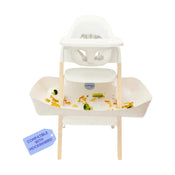 Shop Catchy The Food Catcher For High Chairs, For Mockingbird High Chair, White at GoodBuy Gear
