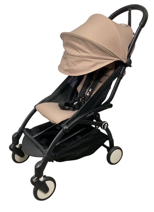 Shop Stokke YOYO3 Complete Stroller, 2024, Black, Taupe at GoodBuy Gear