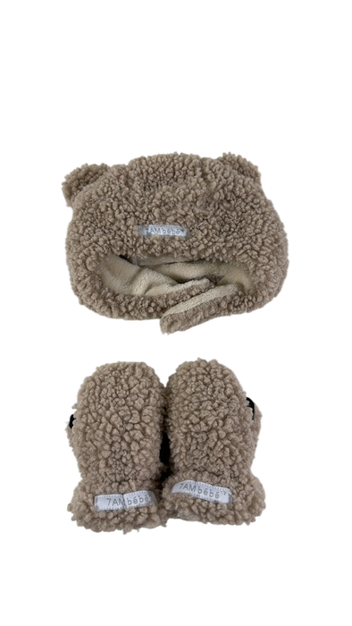 Shop 7 A.M. Enfant Cub Set, 6-12 Months, Oatmeal, Teddy at GoodBuy Gear