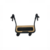 Shop UPPAbaby VISTA PiggyBack Ride-Along Board (2015+), Natural Wood/Black at GoodBuy Gear