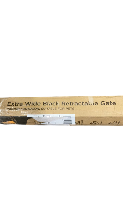 Shop Perma Child Safety Indoor/Outdoor Retractable Baby Gate, 33"x71", Black at GoodBuy Gear