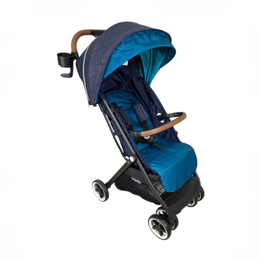 Shop Evenflo GOLD Otto Self-Folding Lightweight Travel Stroller, 2022, Sapphire Blue at GoodBuy Gear